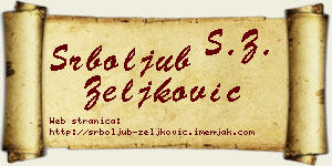 Srboljub Zeljković vizit kartica